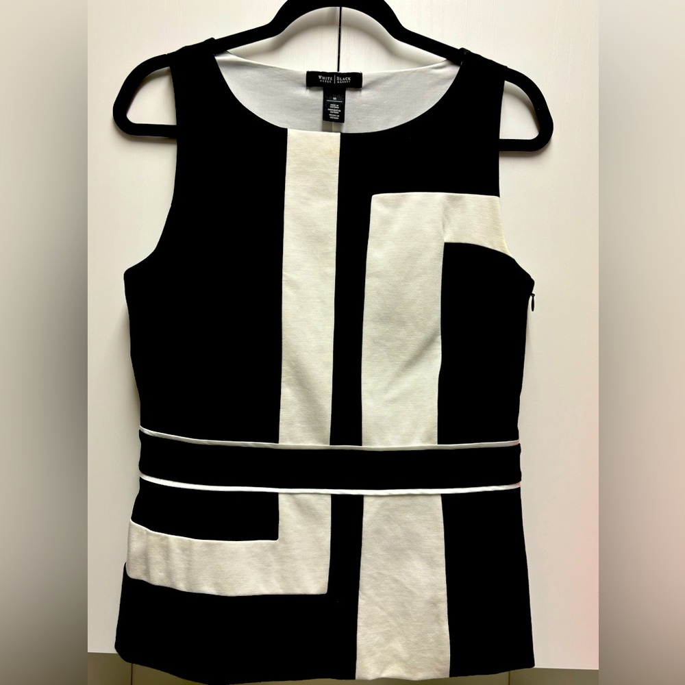 White black top